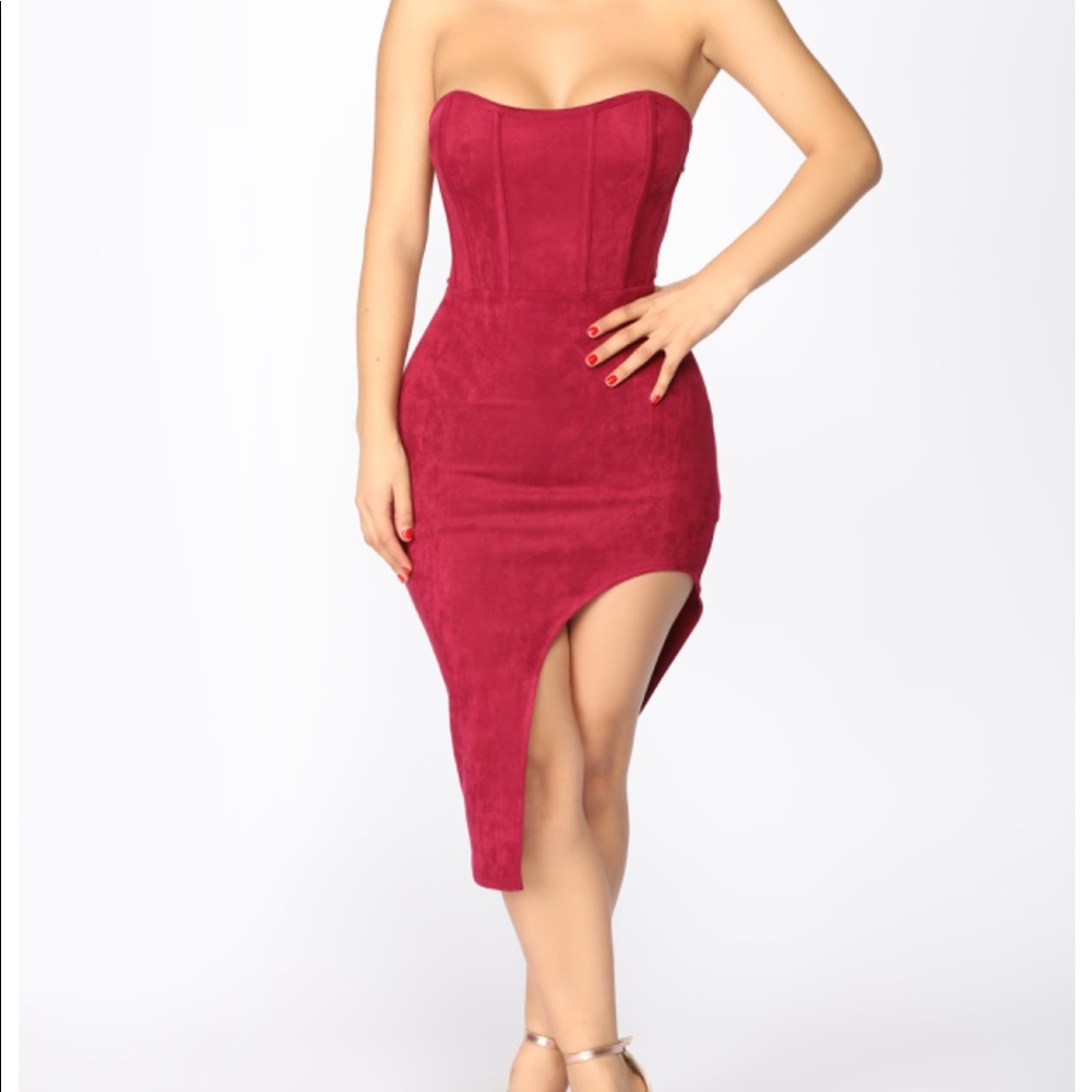 beautiful suede dress